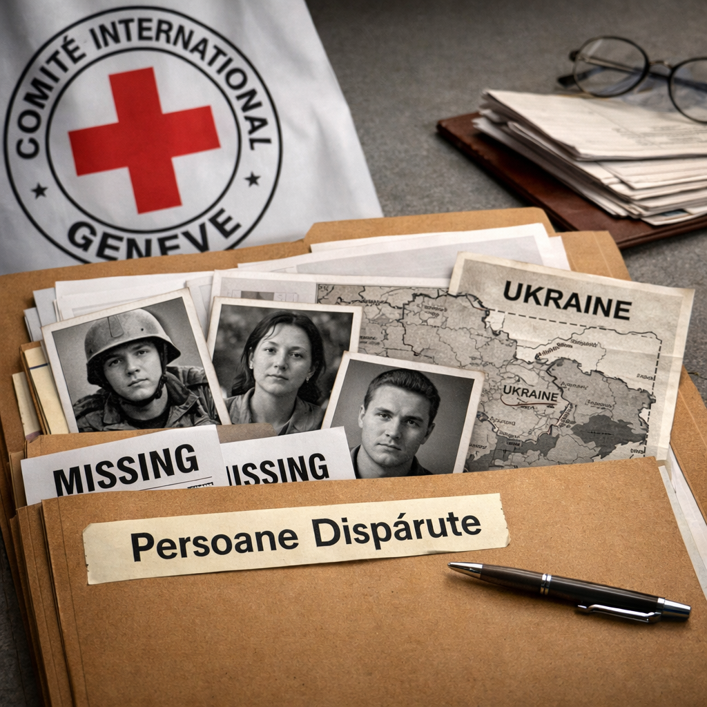 Crucea Roșie: 182.000 cereri pentru dispăruți în războiul din Ucraina