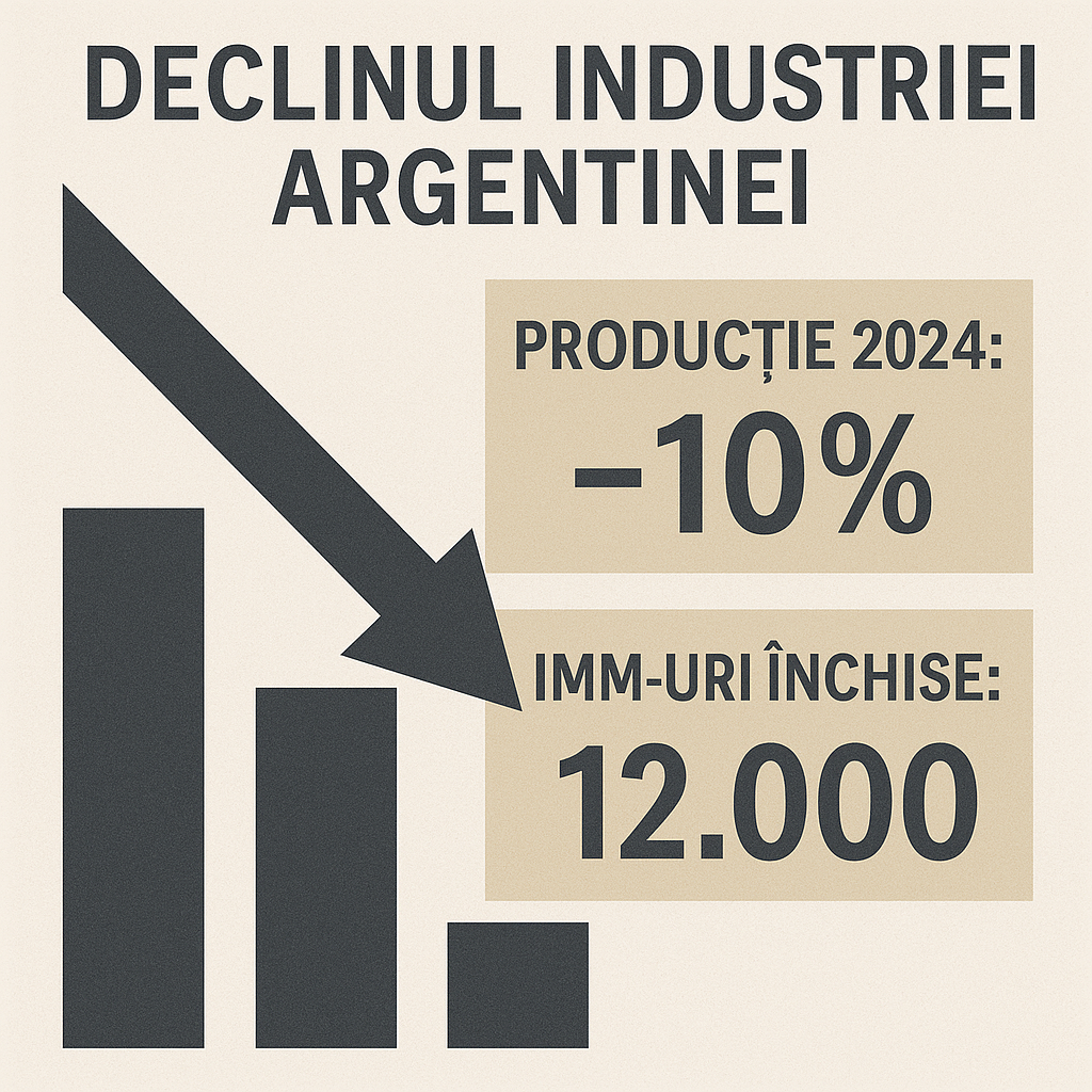 Argentina - scaderea productiei si a IMM