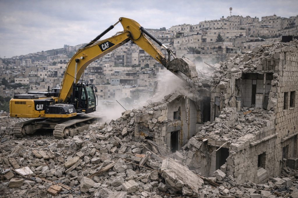 IDF demolează case în sudul Libanului și la Hebron