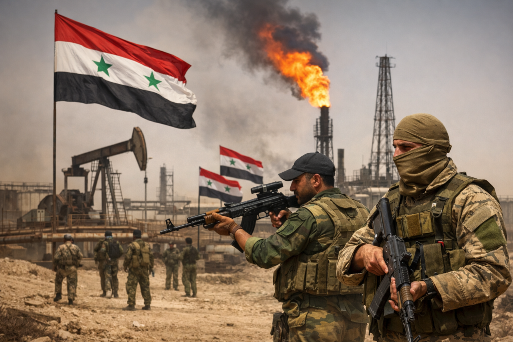 Siria: Damascul preia câmpurile Omar și Conoco, iar SDF pierde „motorul” financiar al autonomiei