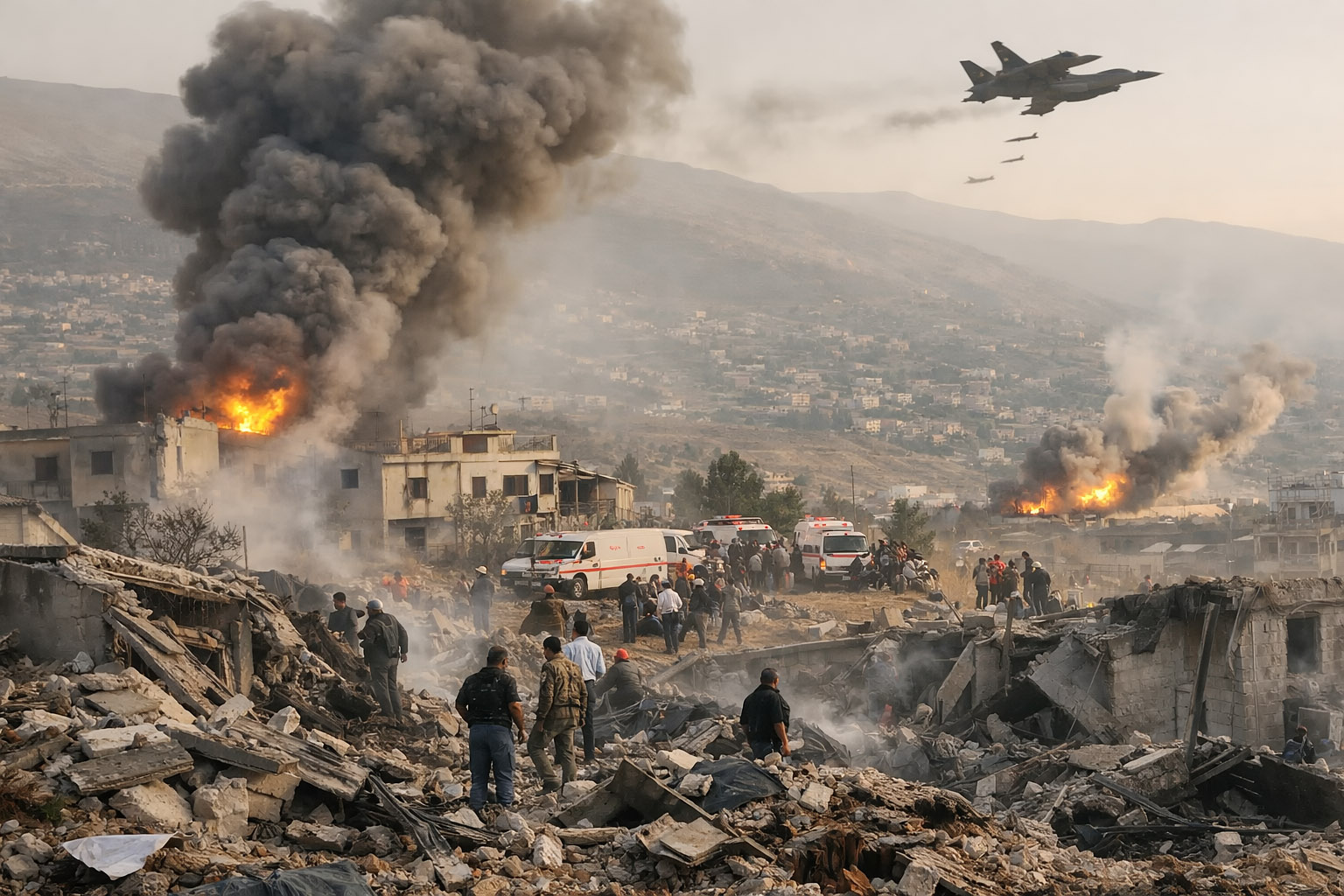 „Încetarea focului” care ucide: Israel lovește în Bekaa, iar diplomația rămâne decor