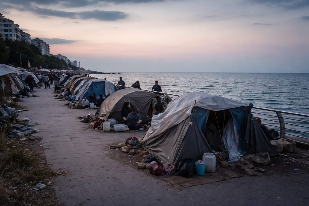 Acasă, pe faleza din Beirut