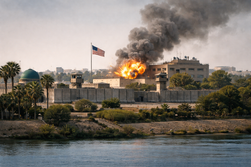 Bagdad, „zona verde”, zona gri: un atac care testează nervii Washingtonului și ai Irakului