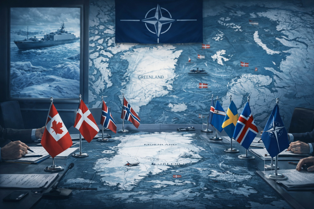 Cinci lideri nordici și Mark Carney, premierul Canadei s-au reunit la Oslo pentru securitatea arctică