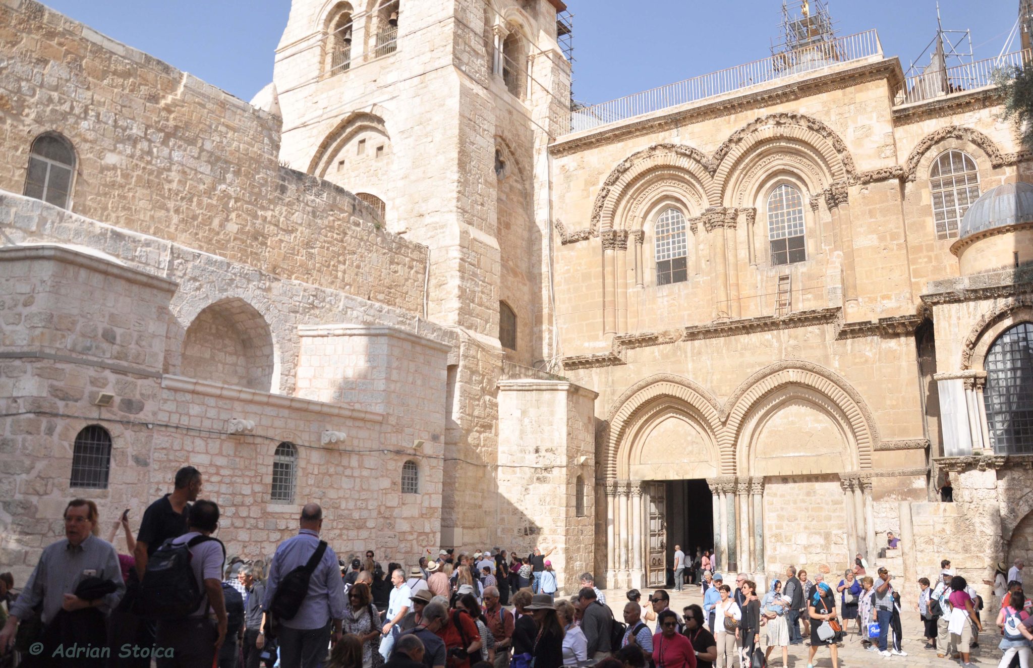Biserica Sfântului Mormânt din Orașul Vechi al Ierusalimului. Foto: © Adrian Stoica
