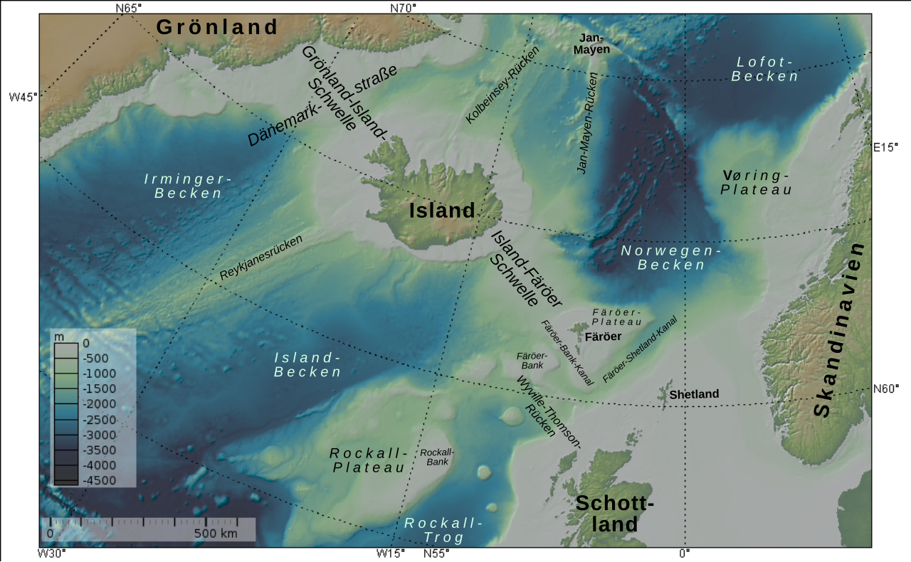 Culoarul GIUK — zona dintre Groenlanda, Islanda și Regatul Unit — reprezintă singurul punct de ieșire al flotei nordice ruse spre Atlanticul de Nord