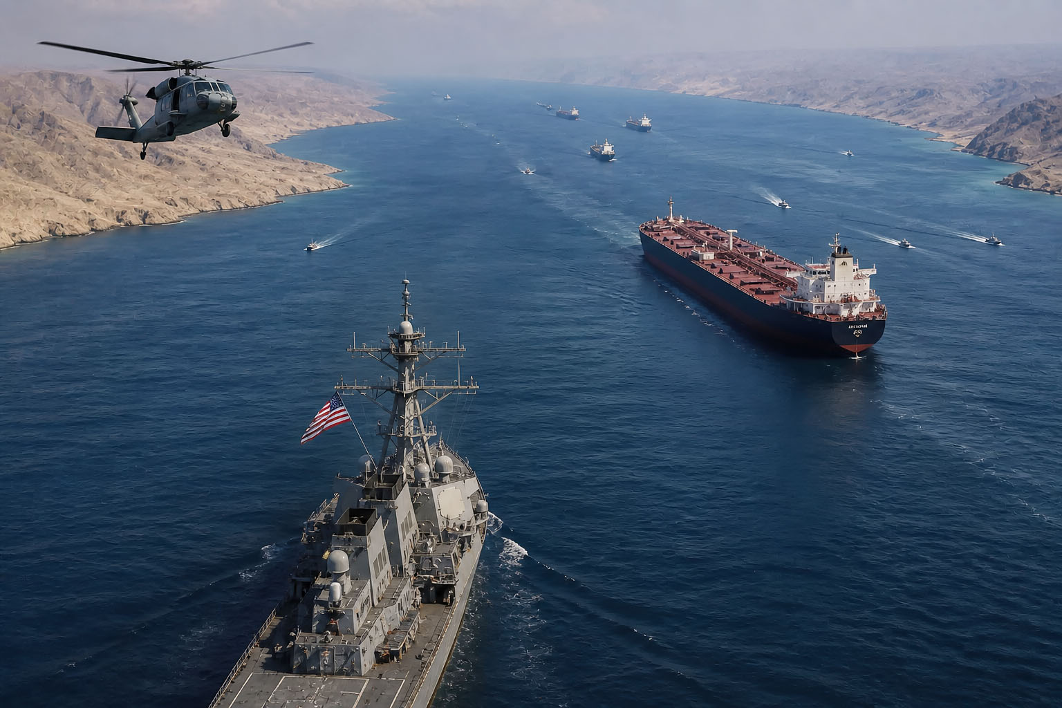 Trump lansează «Project Freedom» pentru navele blocate în Strâmtoarea Hormuz. Iranul amenință