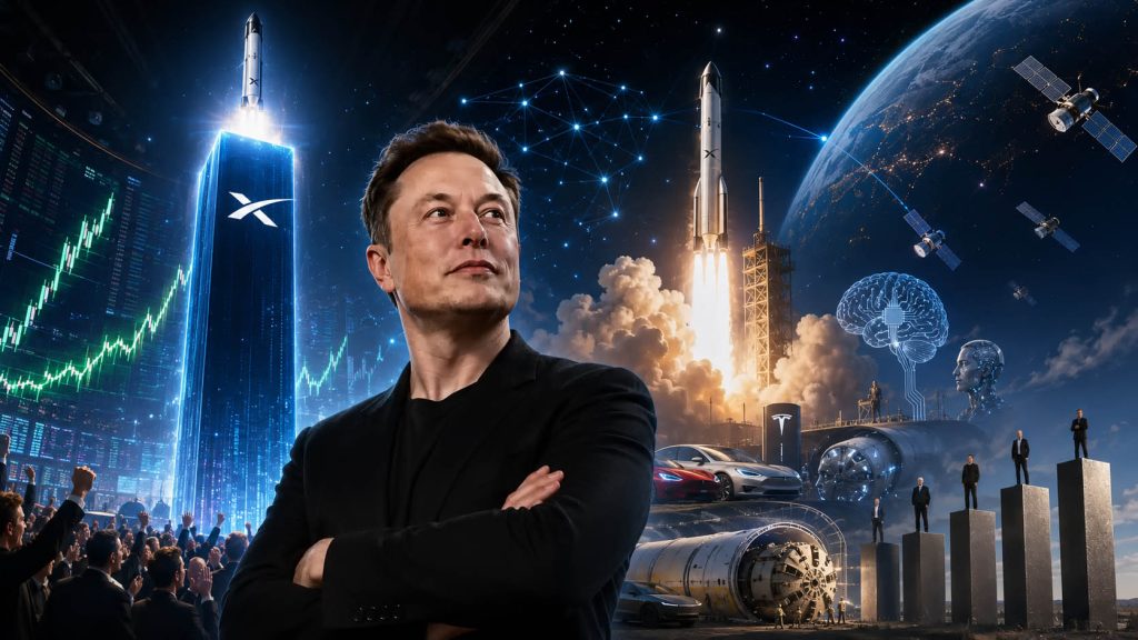 Elon Musk a depășit 1 trilion de dolari după listarea SpaceX, evaluată la peste 2 trilioane