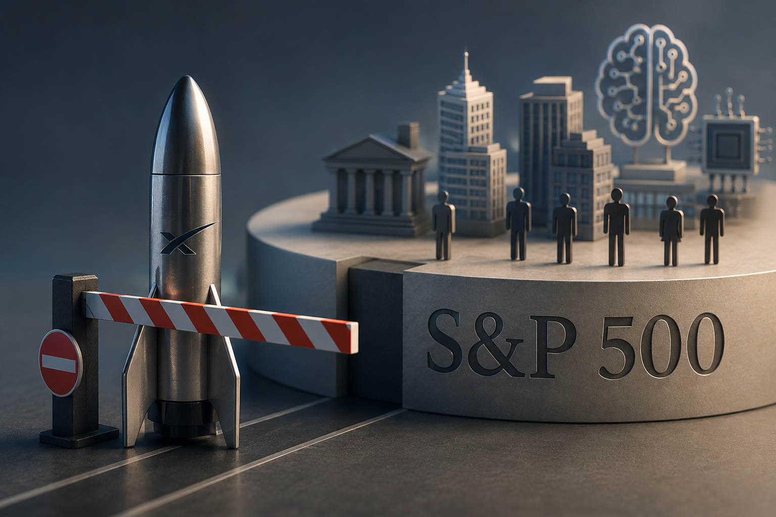 S&P 500 refuză intrarea accelerată a SpaceX și nu relaxează regulile pentru firme AI