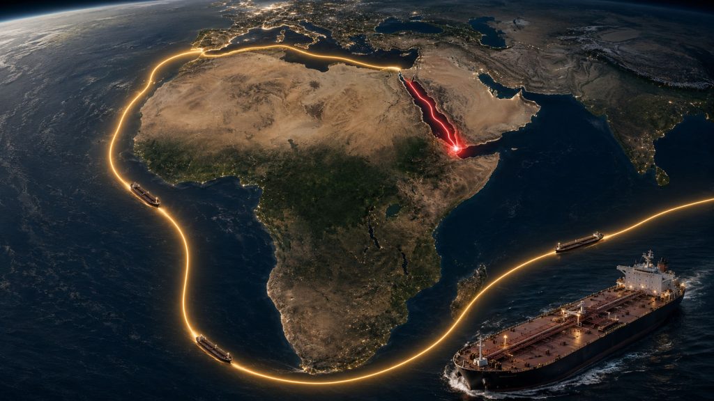 Atacurile Houthi împing petrolul saudit spre rute ocolitoare în jurul Africii