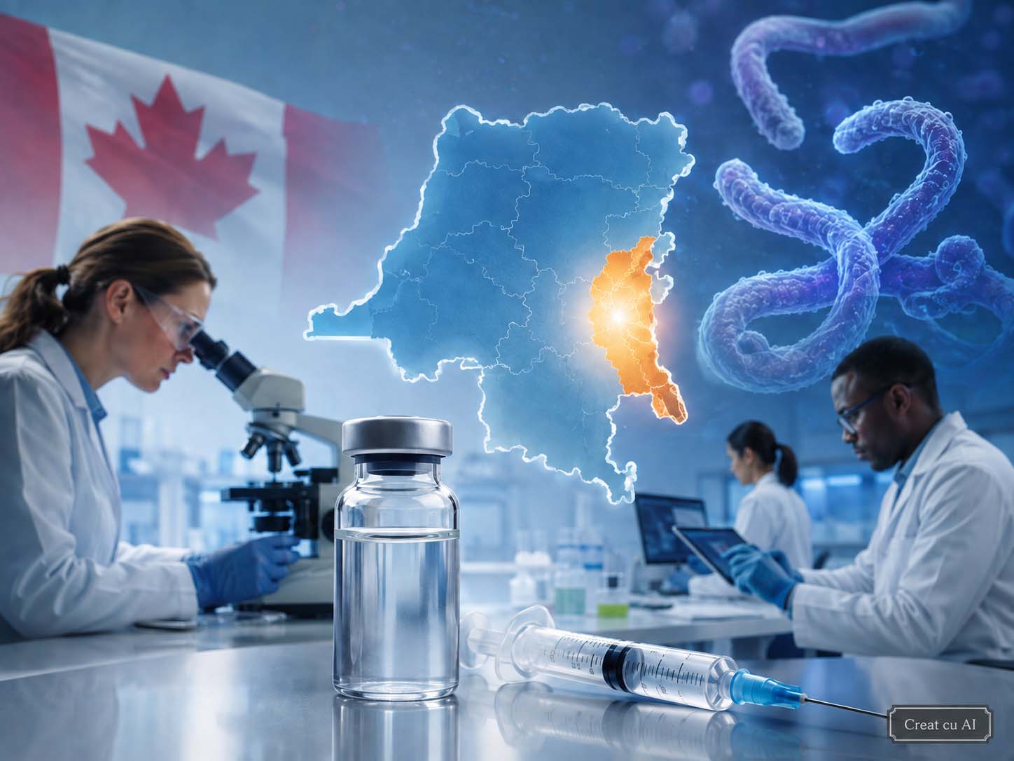 Canada autorizează un studiu de fază 1 pentru un vaccin Moderna împotriva Ebola Bundibugyo