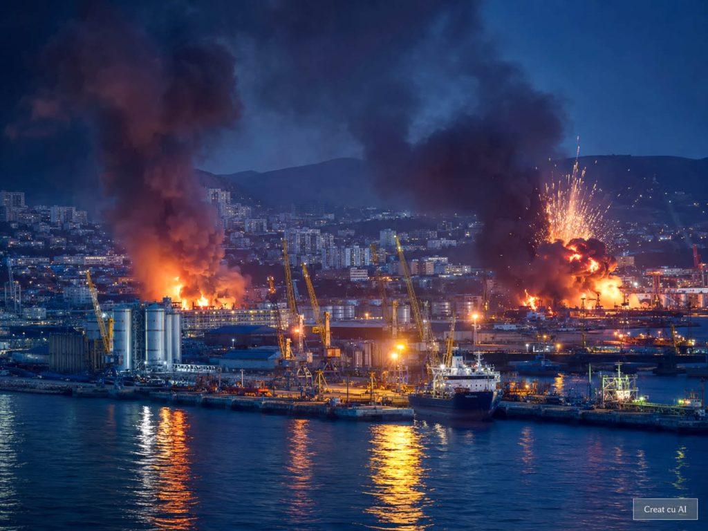 Novorossiysk nu mai e „port sigur”: Ucraina mută războiul în nervul exporturilor Rusiei