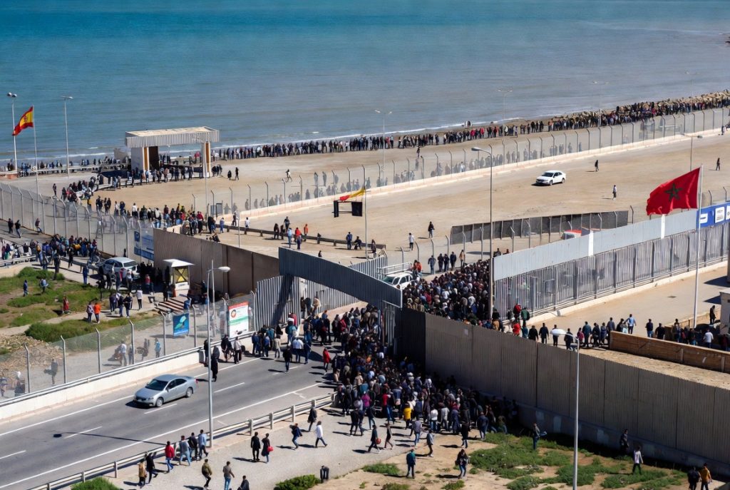 Cel puțin 75 de persoane au murit în Ceuta. 70.000 din cei 72.000 de migranți s-au întors în Maroc