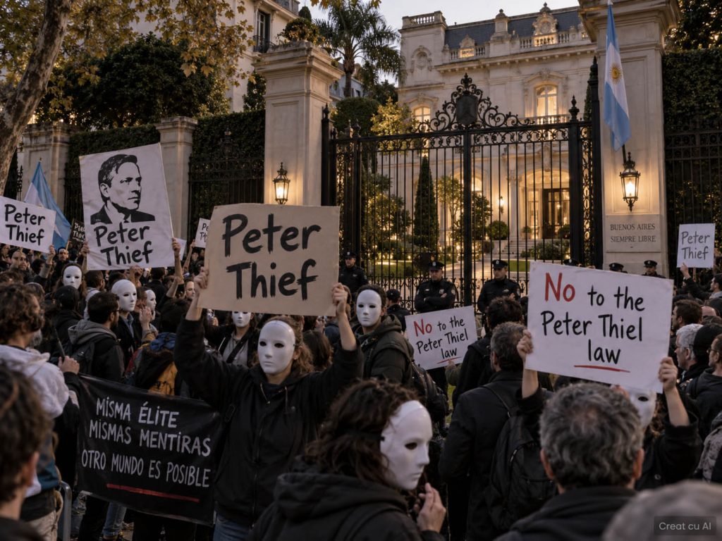 Peter Thiel în Argentina lui Milei: O poveste despre refugiu și experiment