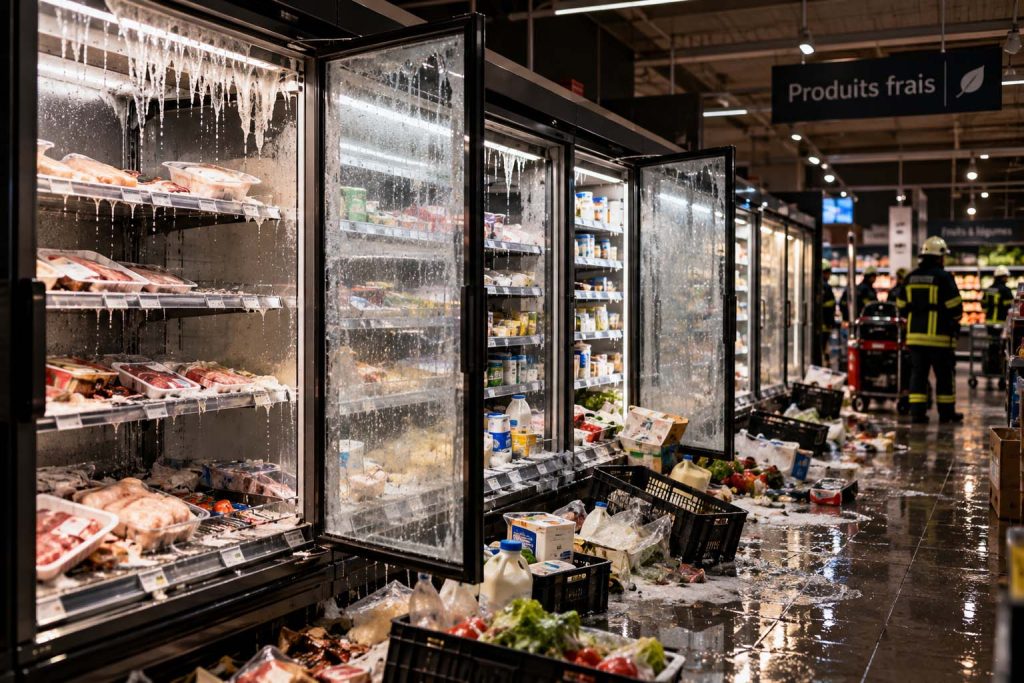 Atac cibernetic în Franța: frigidere din sute de supermarketuri, forțate la 50°C